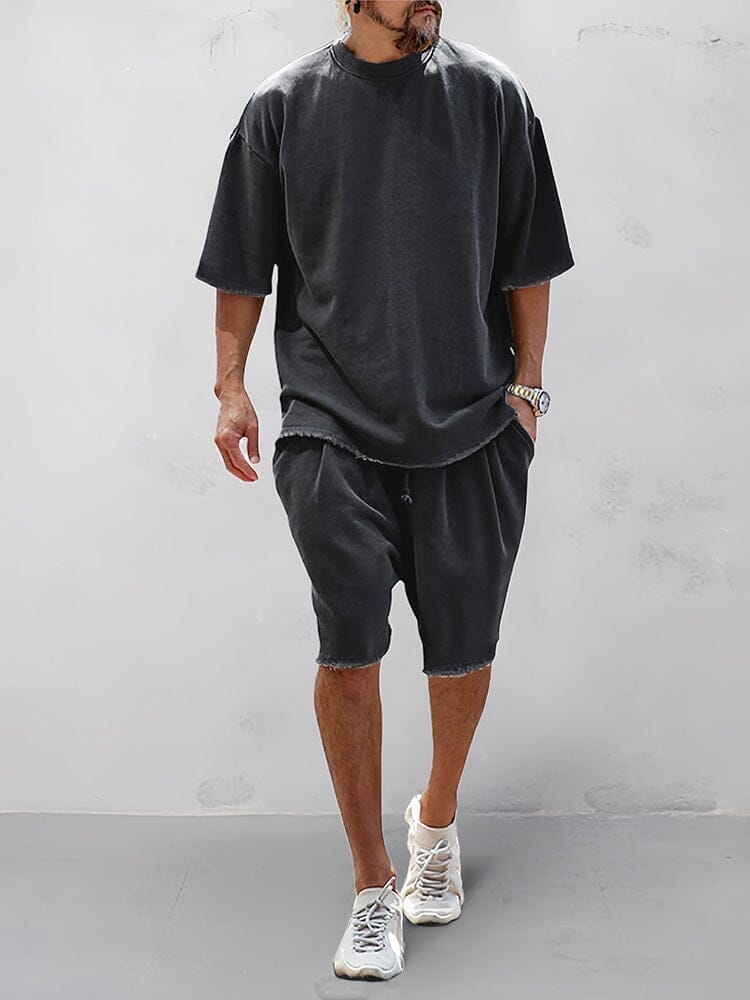 CASUAL | LOOSE FIT SOLID SPORTS SETS