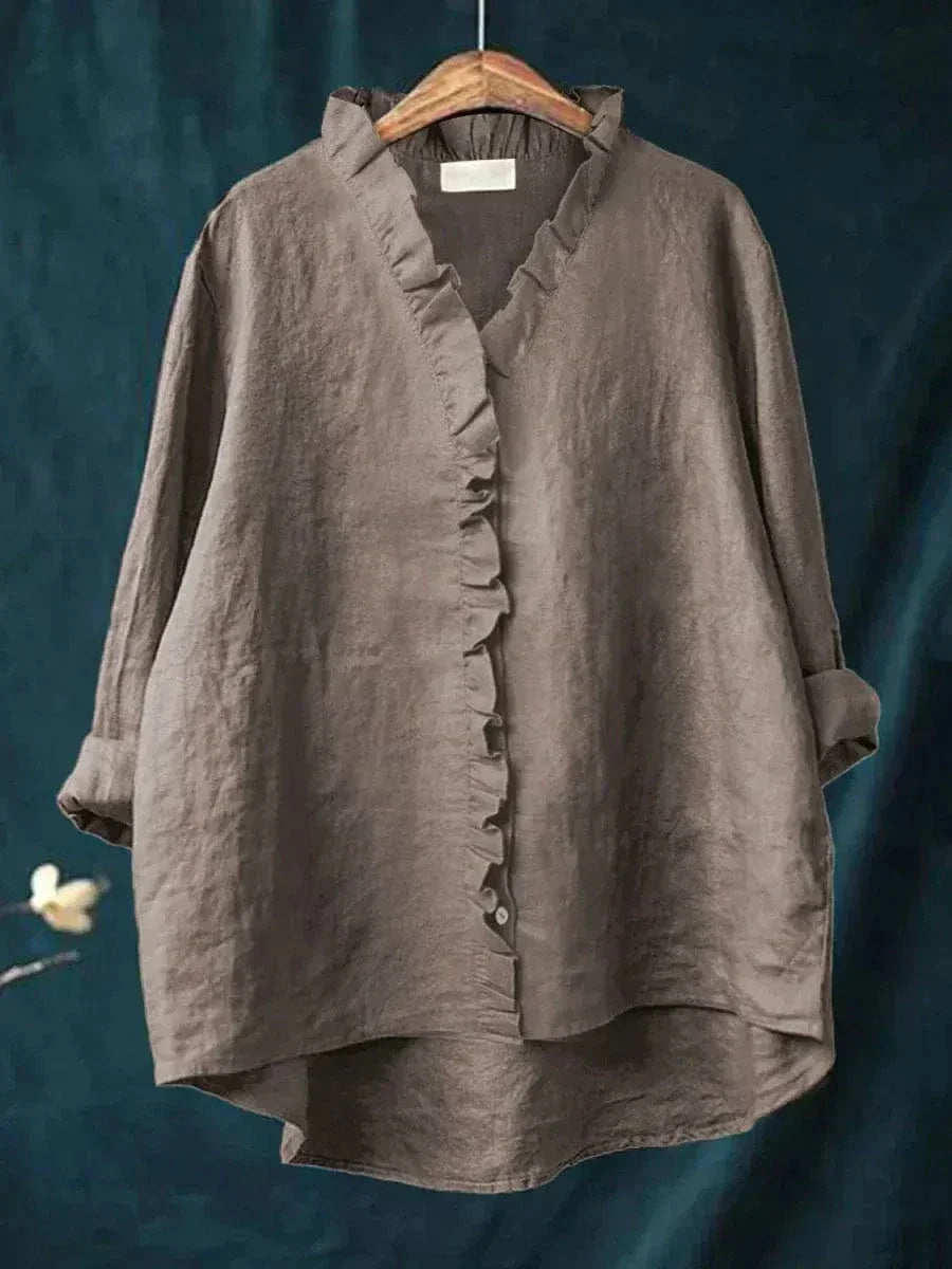 ELINE | LINEN BLOUSE