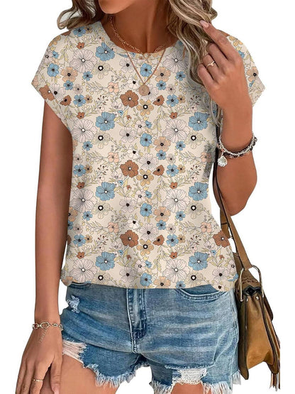 Chic Printed Blouse