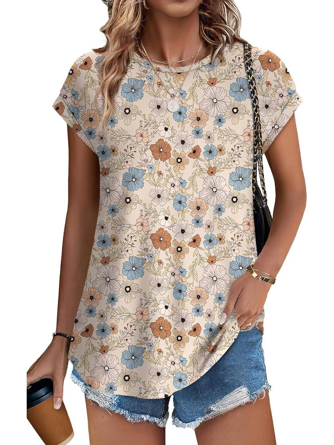 Chic Printed Blouse
