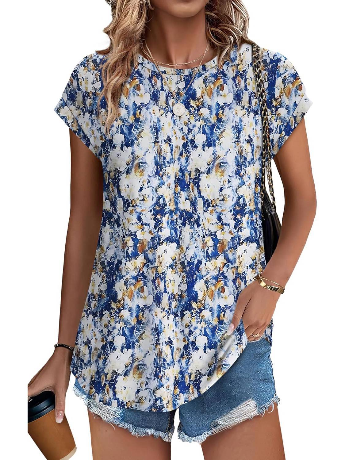 Chic Printed Blouse