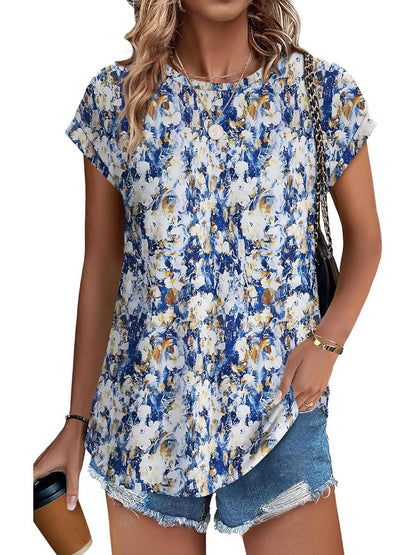 Chic Printed Blouse