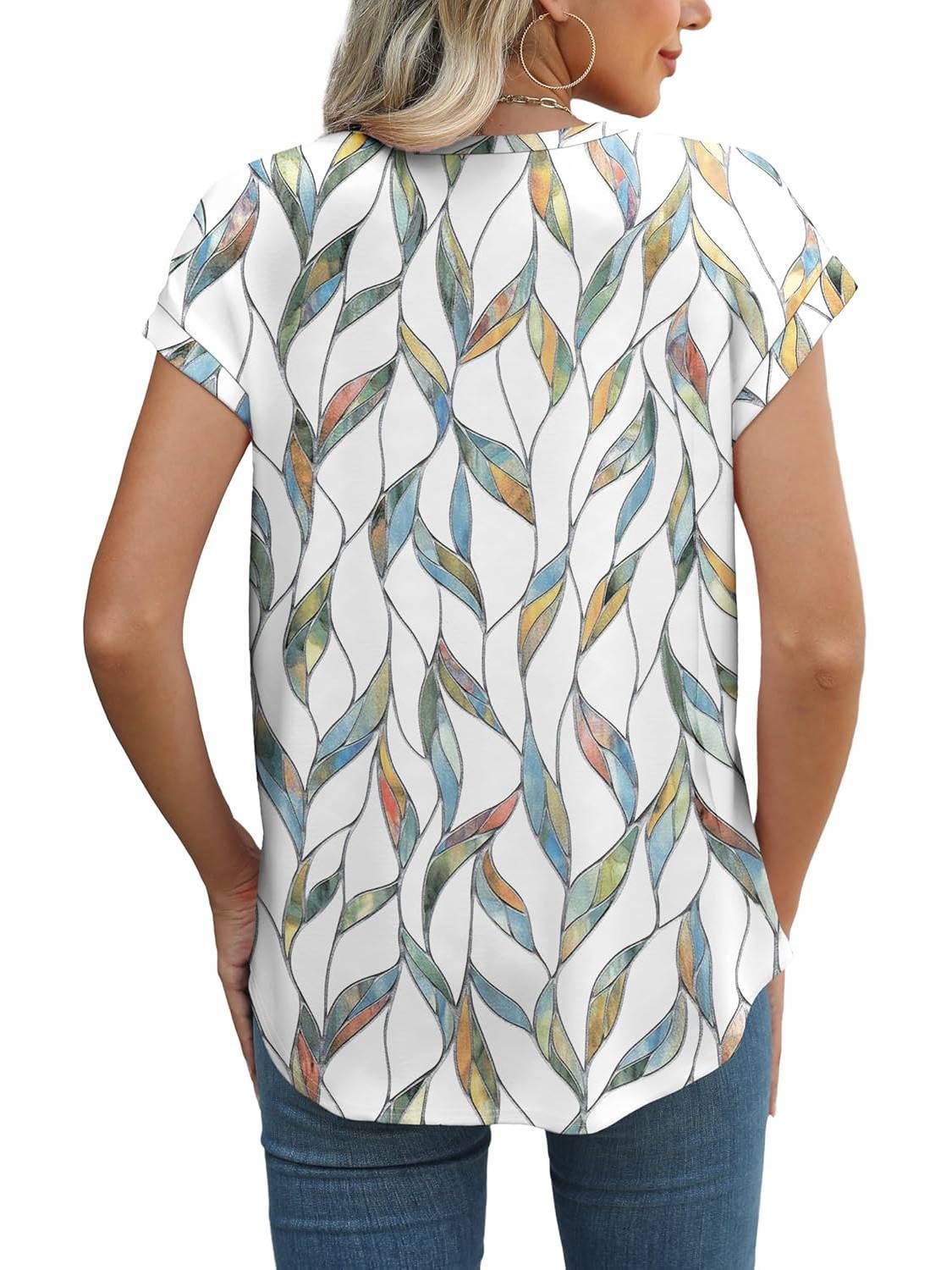 Chic Printed Blouse