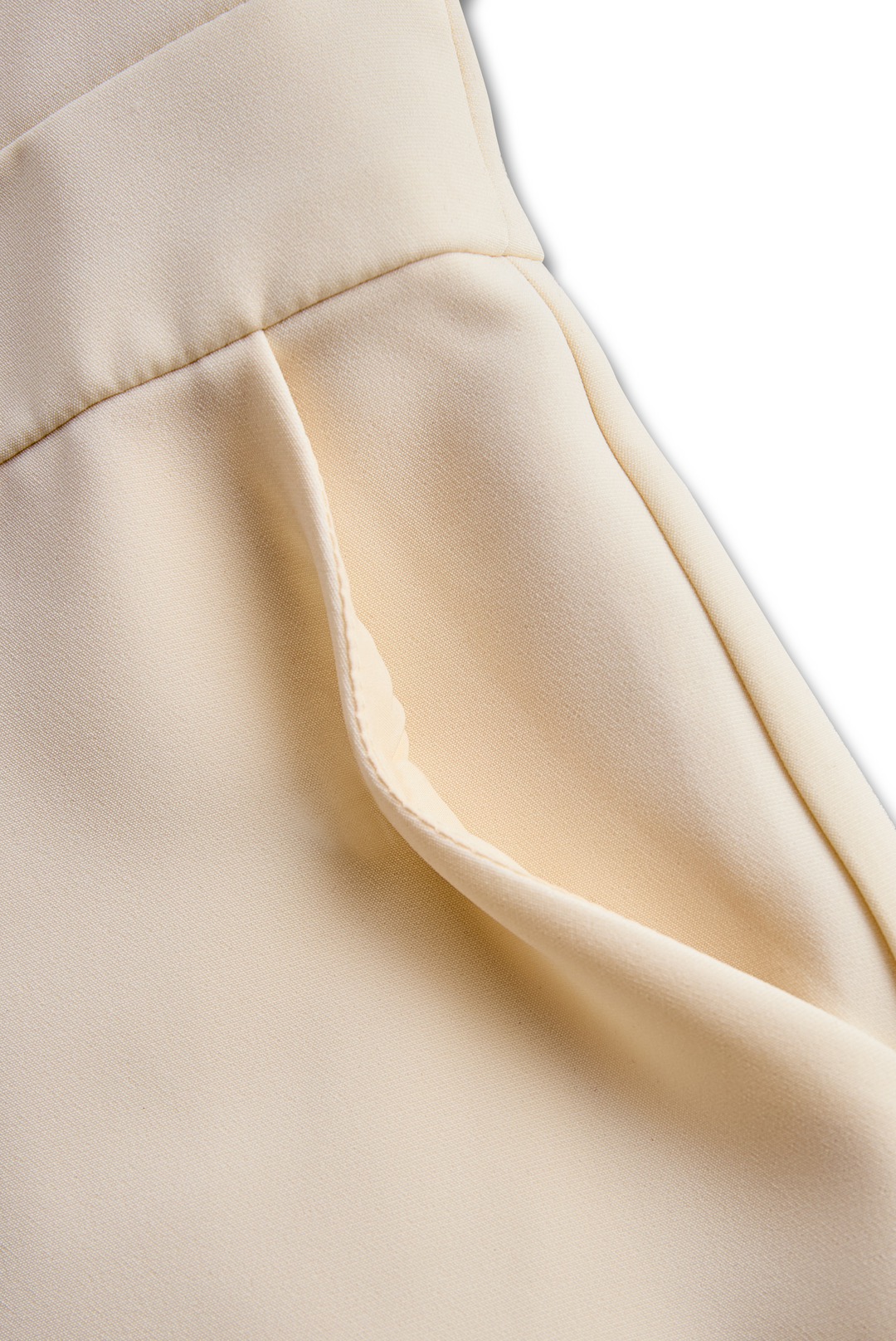 White Sleeveless Blazer Romper With Gold Trim