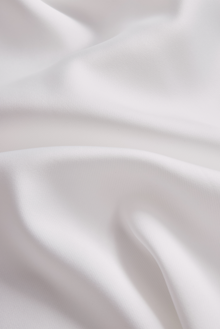 Sophisticated Pleated High-Neck Blouse