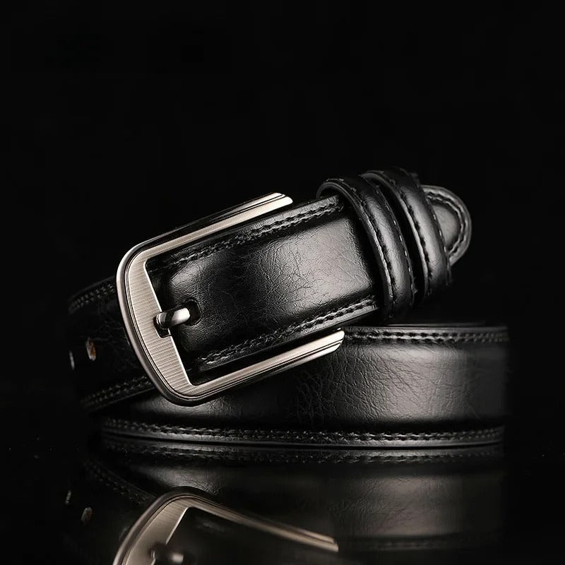 Harrison Signature Cowhide Leather Belt