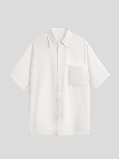 DreamWear Italian Linen Short Sleeve Shirt