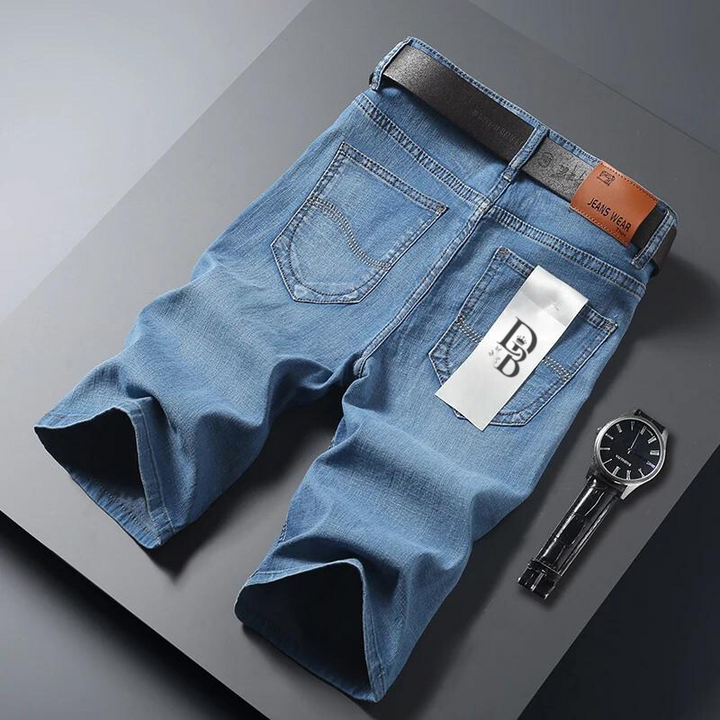 Landon Slim Fit Denim Shorts