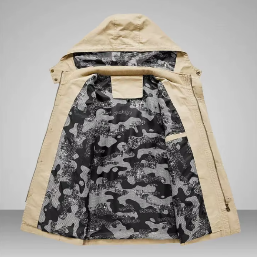 Elegant Multi-Pocket Jacket