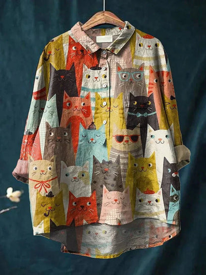 Brooks Playful Print Blouse
