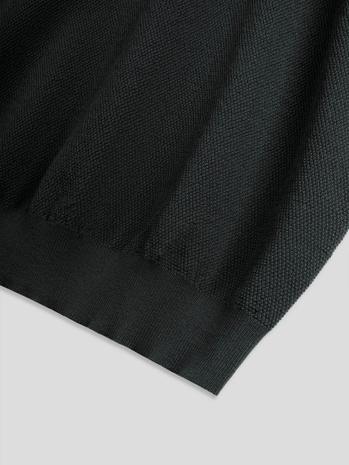 FlexKnit Active Knitted Zip Polo