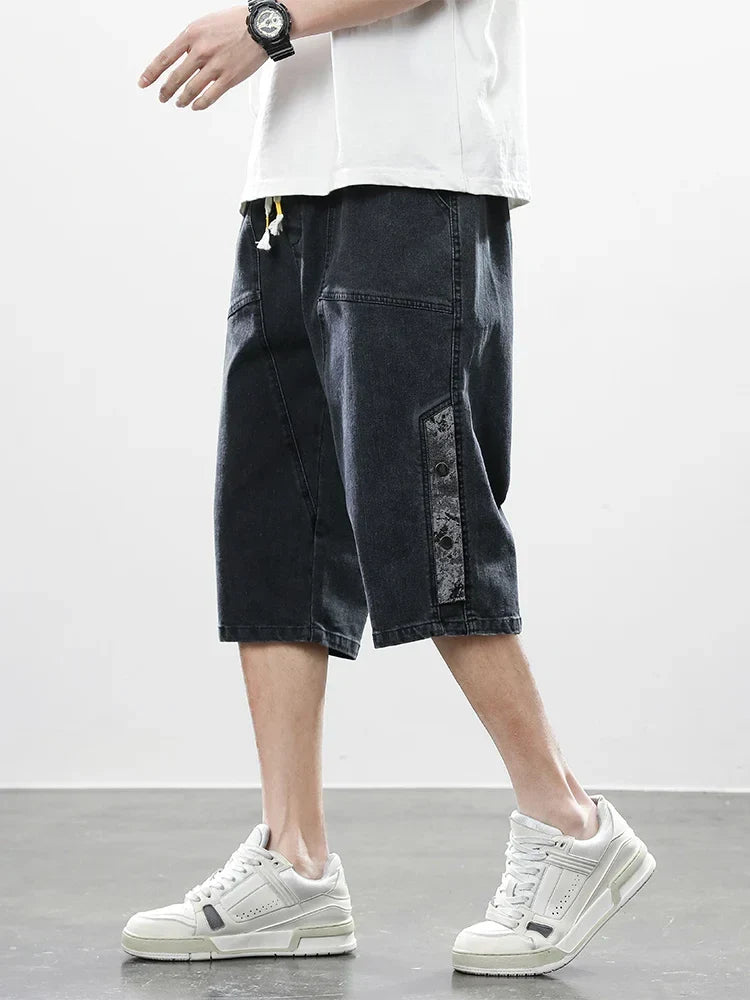 Alphax™ Longline Denim Shorts