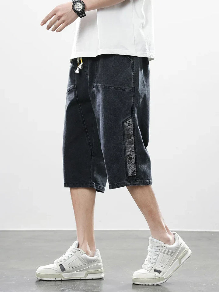 Alphax™ Longline Denim Shorts