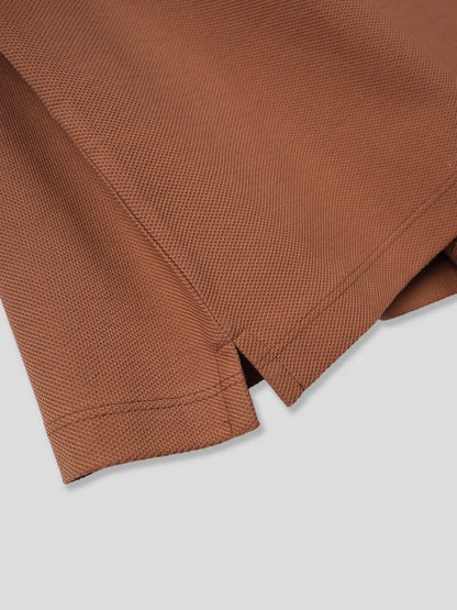 BreezeLuxe Breathable Piqué Cotton Short Sleeve Polo