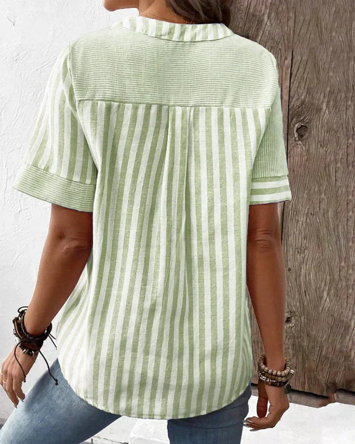 Soft Striped Blouse
