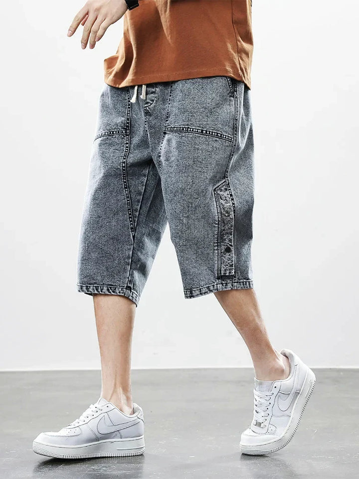 Alphax™ Longline Denim Shorts