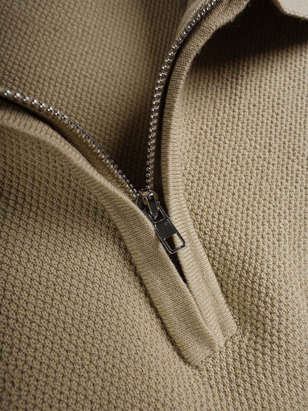 FlexKnit Active Knitted Zip Polo