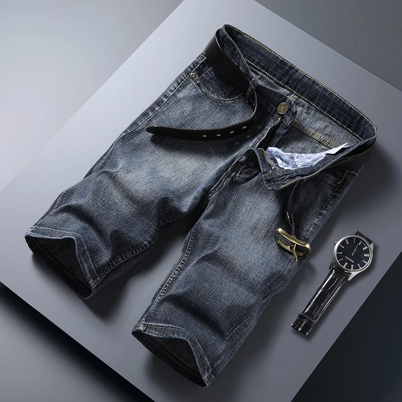 Landon Slim Fit Denim Shorts