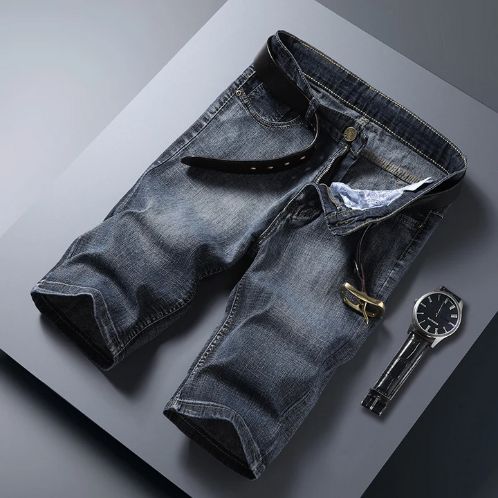 Landon Slim Fit Denim Shorts