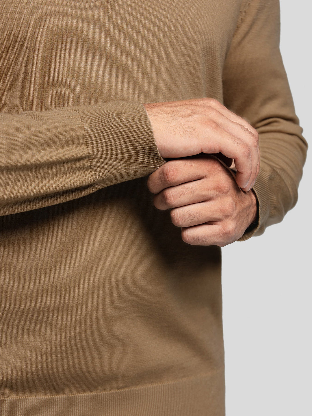 GentleKnit Buttoned Collar Sweater Polo