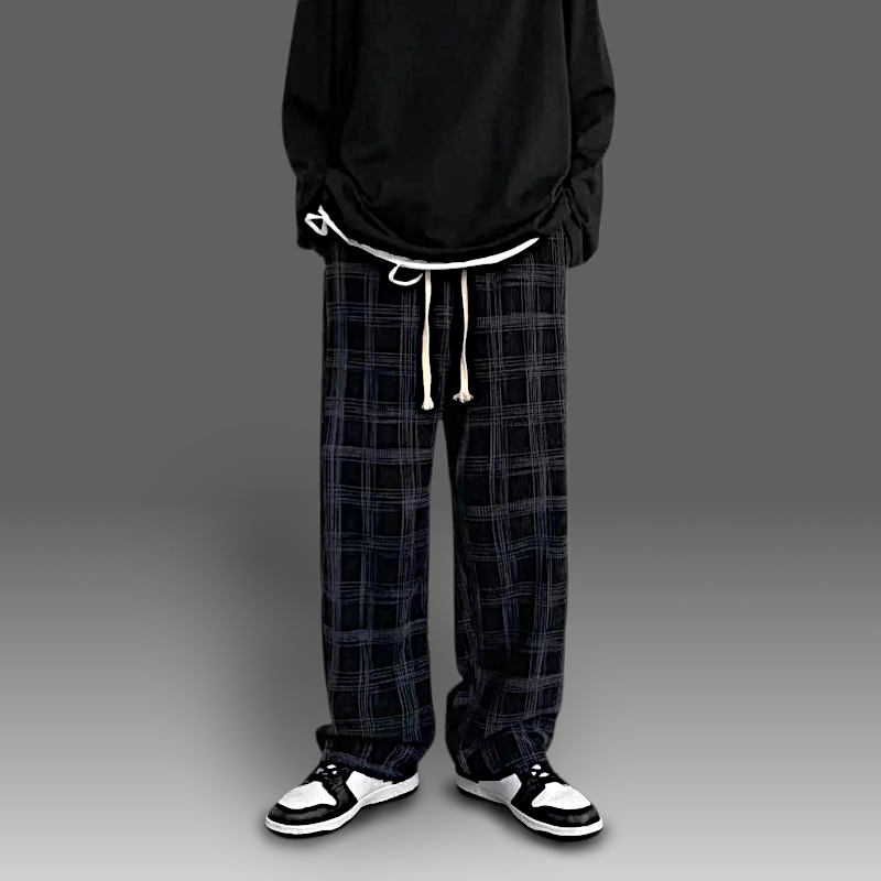 Freestyle Plaid Corduroy Pants