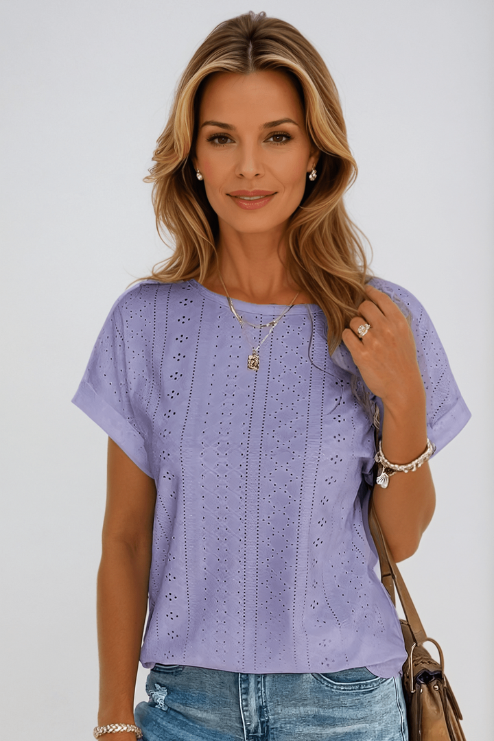 Oceanview Eyelet Top