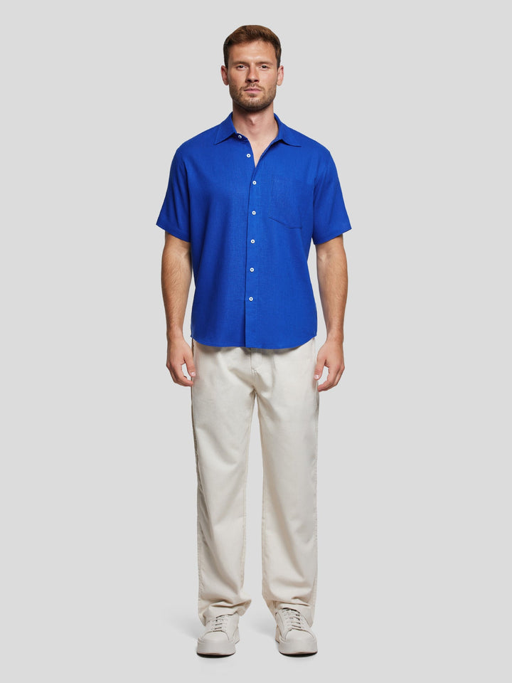 DreamWear Italian Linen Short Sleeve Shirt