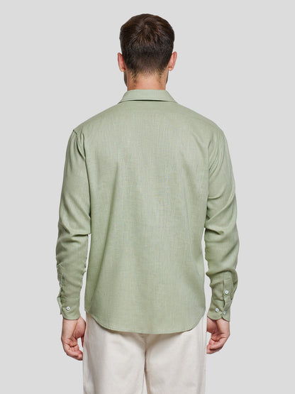 DreamWear Italian Linen Long Sleeve Shirt