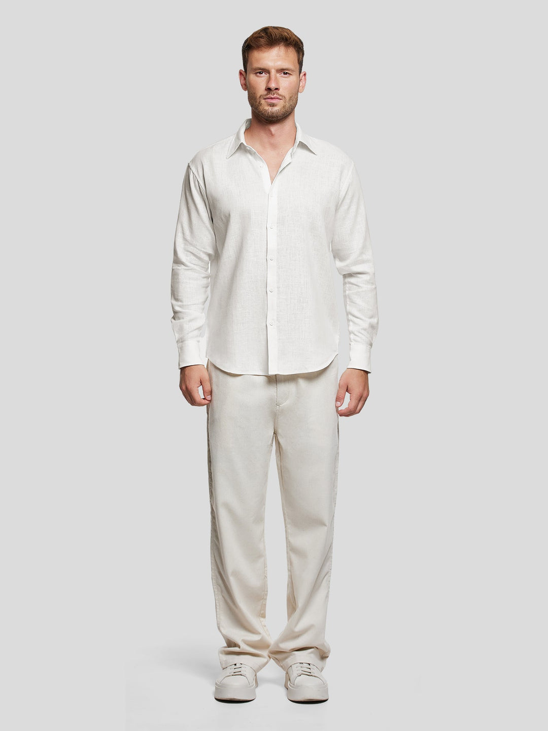 DreamWear Italian Linen Long Sleeve Shirt