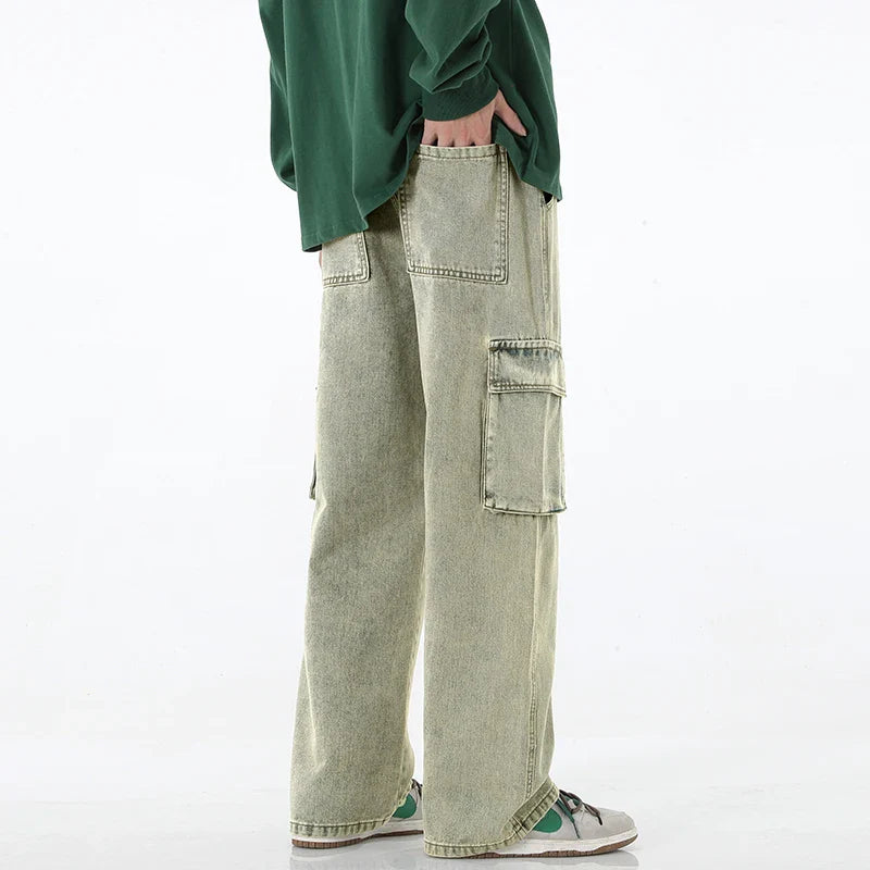 Kaydrax Loose Cargo Jeans
