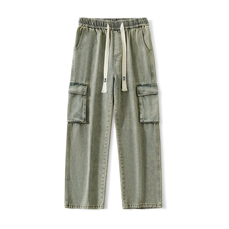 Kaydrax Loose Cargo Jeans