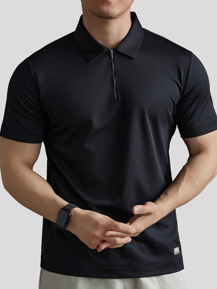 PerformancePro Piqué Short Sleeve Half Zip Polo