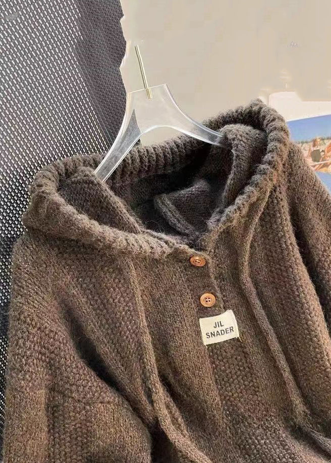 AURA | Coffeee Button Lace Up