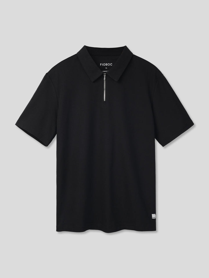 PerformancePro Piqué Short Sleeve Half Zip Polo