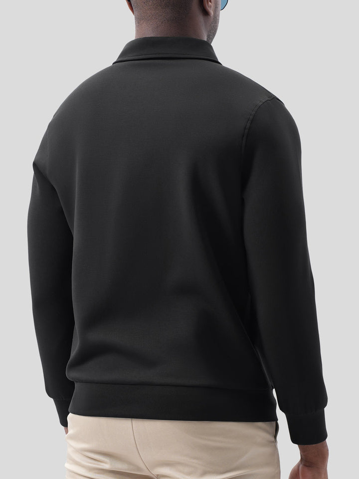 Modal Blend Half Zip Polo
