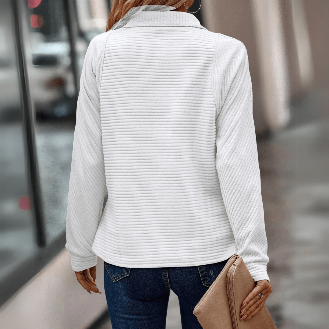 Chic Half-Zip Pullover