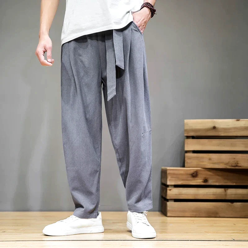 Keiryona Cotton-Linen Pants