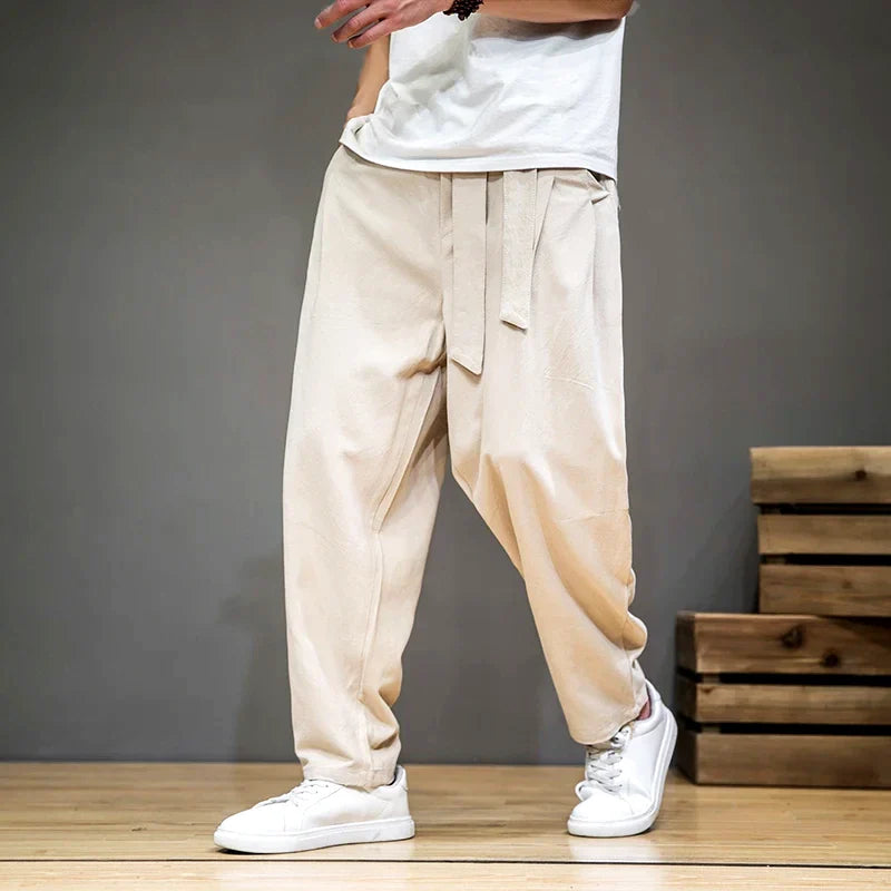 Keiryona Cotton-Linen Pants