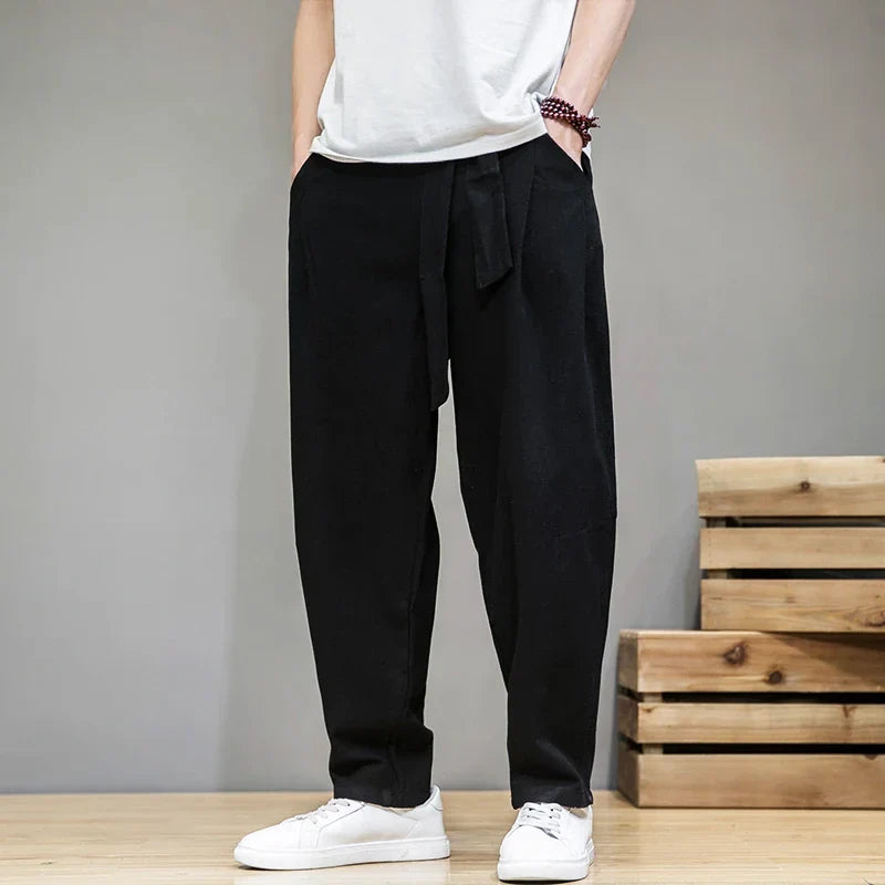 Keiryona Cotton-Linen Pants