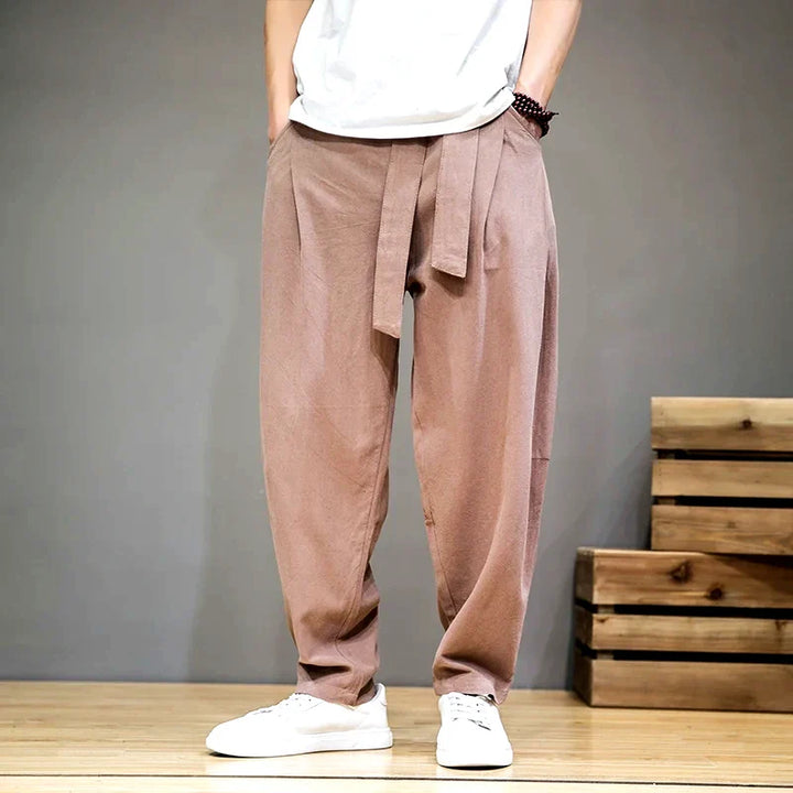 Keiryona Cotton-Linen Pants