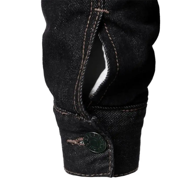 Jaxon | Denim Fleece Jacket