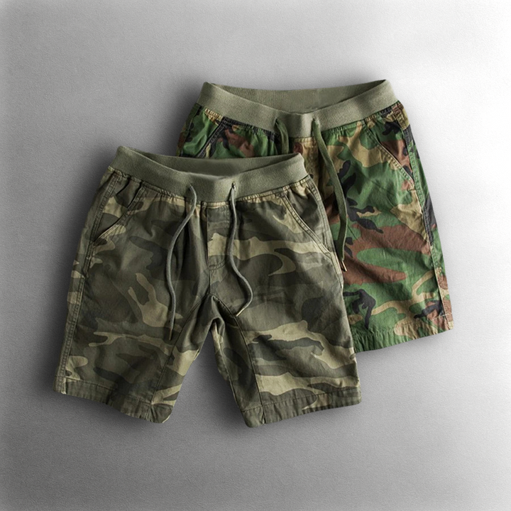 Jack Casual Camo Cotton Shorts