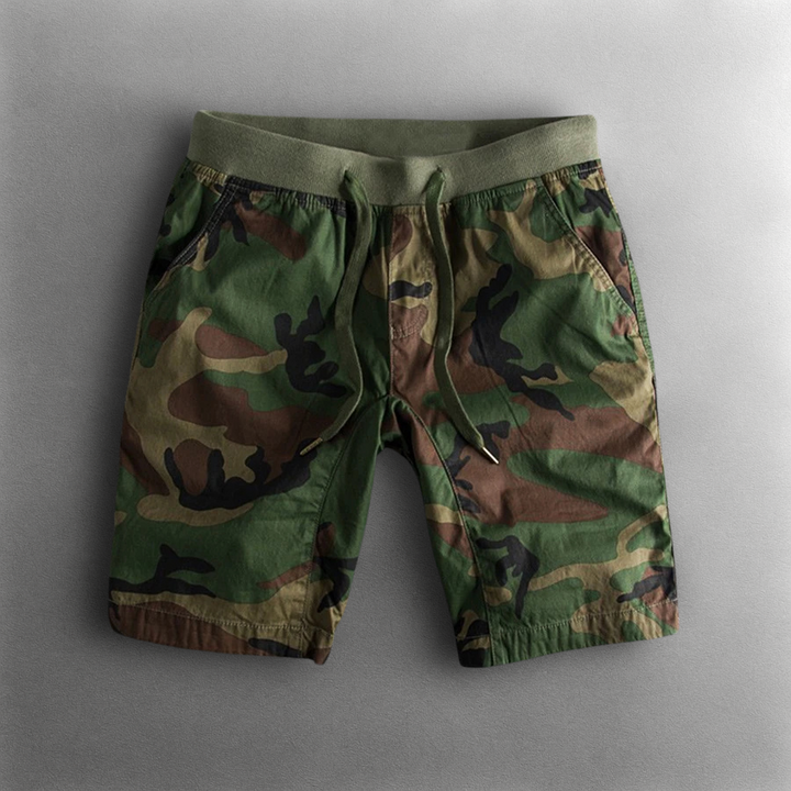 Jack Casual Camo Cotton Shorts
