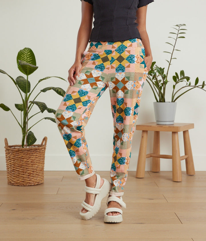Sequoia Pant - Star Quilt
