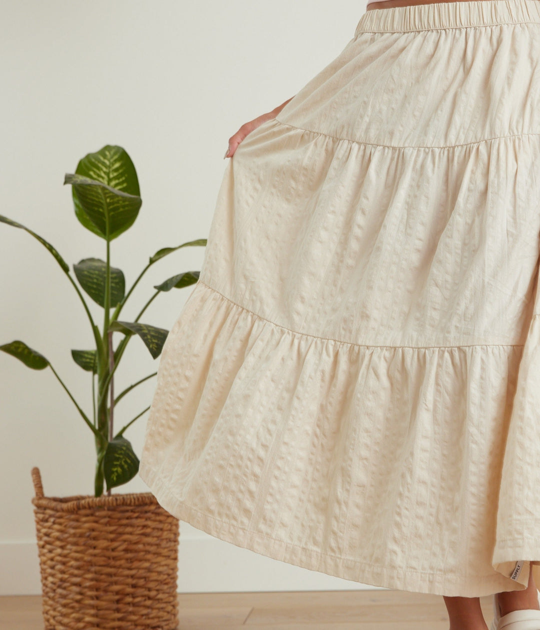 Haylea Skirt - Pearl