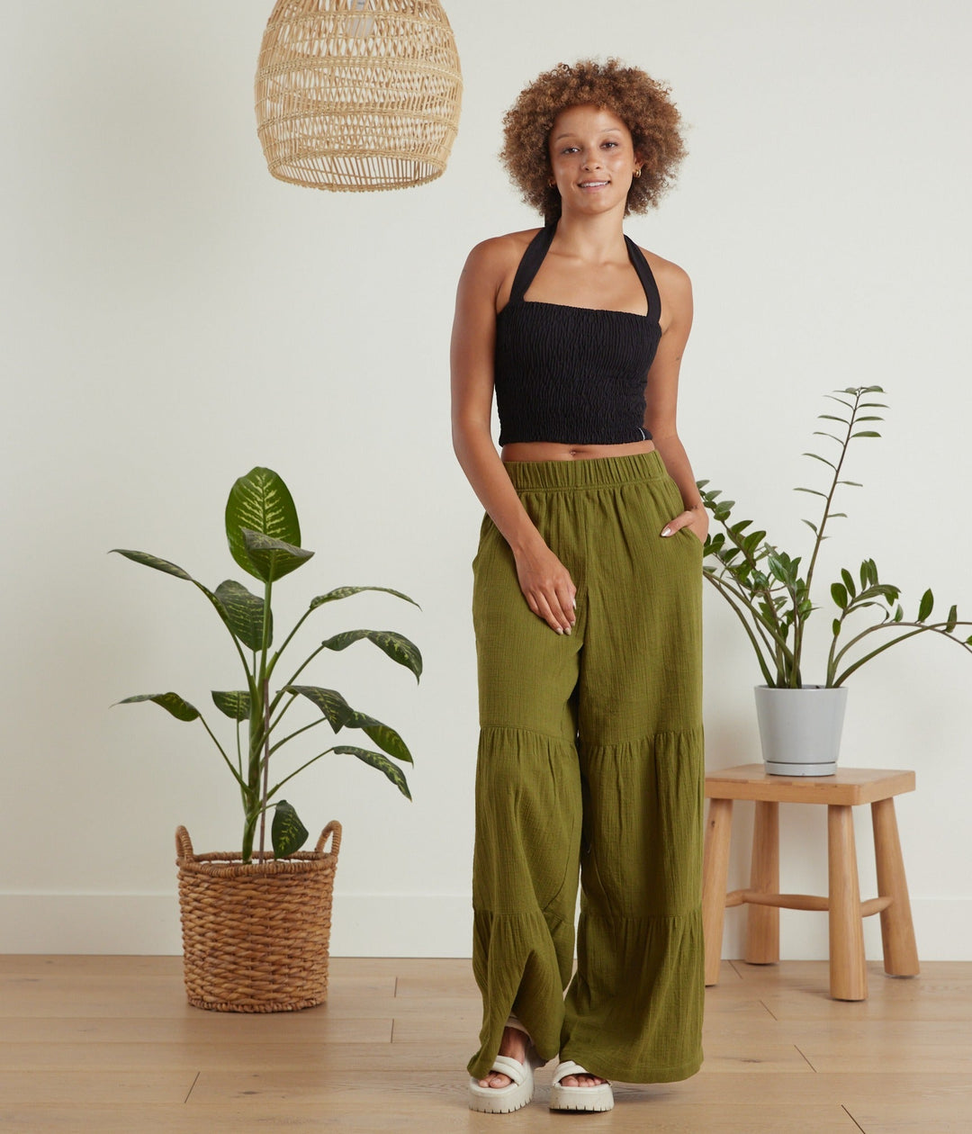 Malibu Pant - Olive