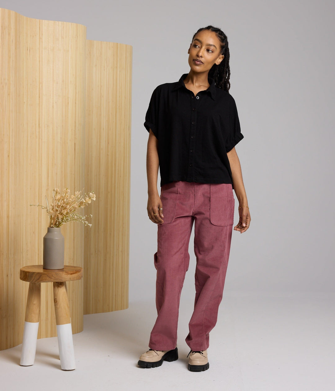 Florence Pant - Mulberry