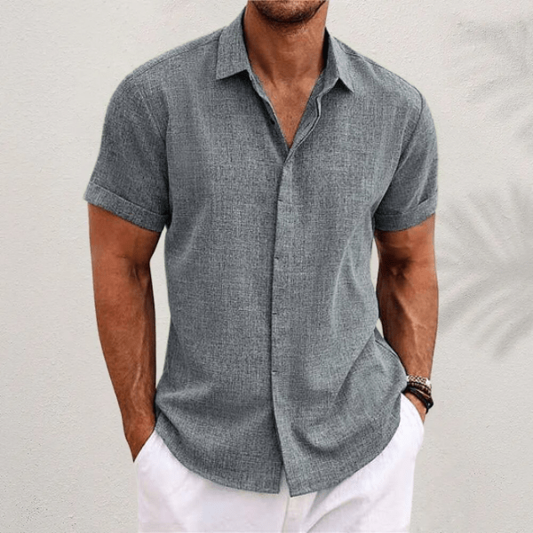 ALEANRO | CLASSIC LINEN SHIRT