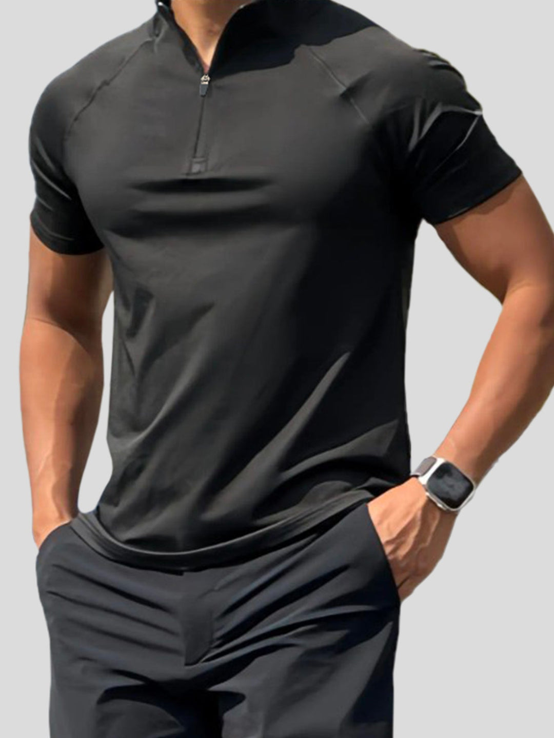 PerformancePro Half Zip Raglan Tee