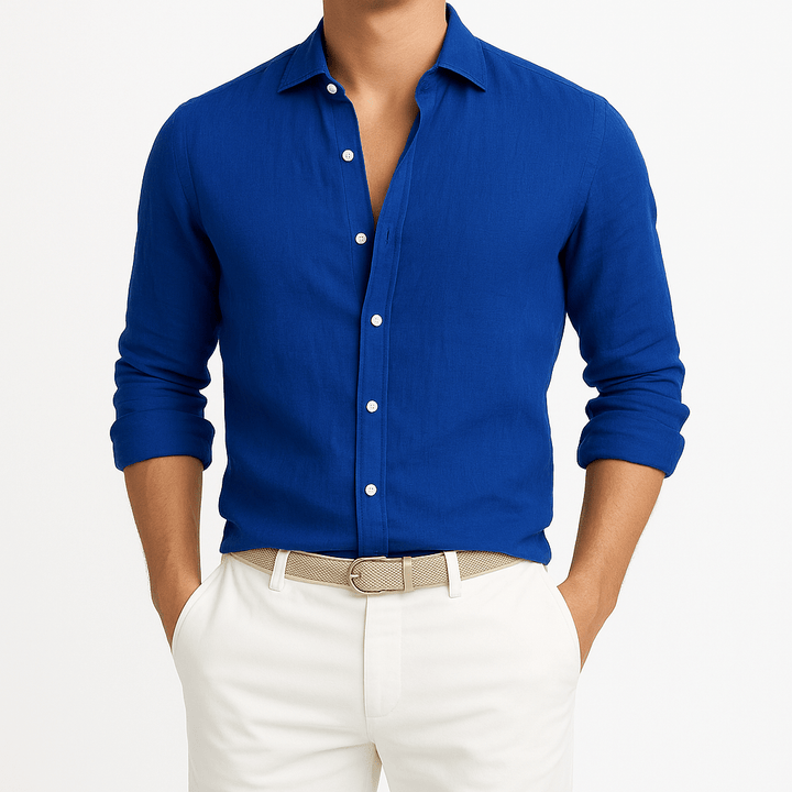 DAVID | CASTLE LINEN SHIRT
